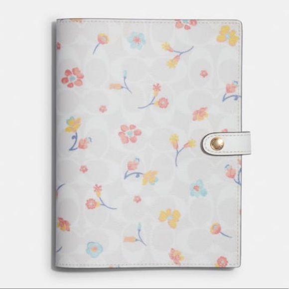 Coach | Office | Coach Notebook In Signature Canvas With Mystical ...